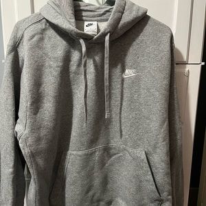 Grey Nike sweatshirt